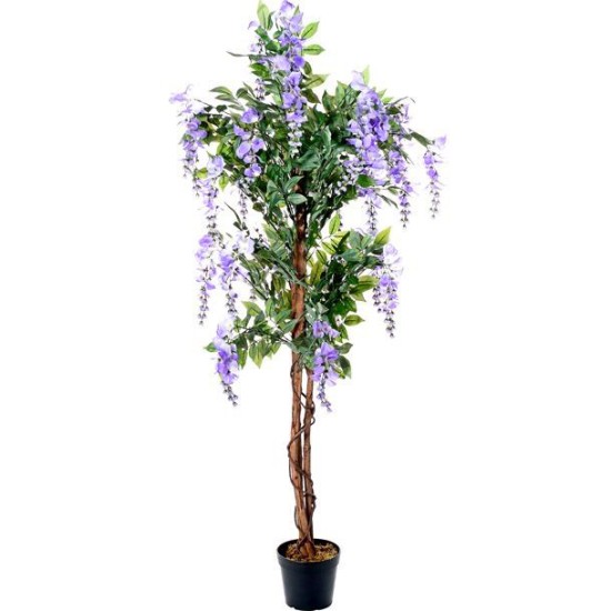 Artificial Wisteria Tree Purple 152cm TS002